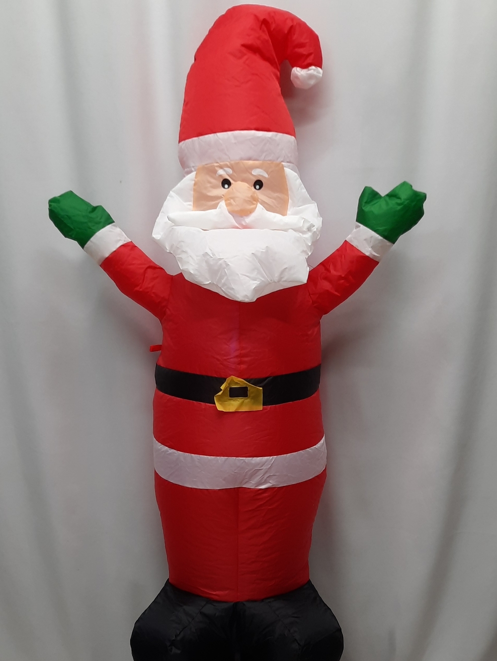 4 ft Inflatable Light Up Santa Claus LED Indoor Outdoor Christmas Holiday Decor